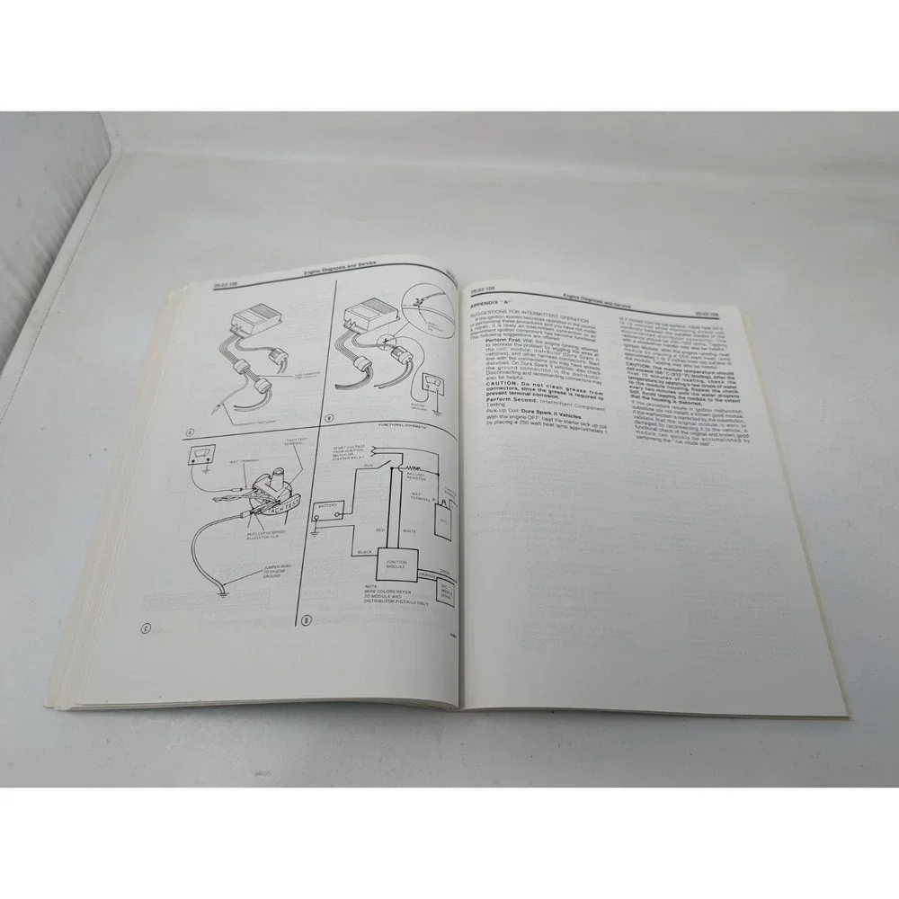 1980 Ford Car Shop‎ Manual Engine Diagnosis Emissions All Models Manual Book 2nd